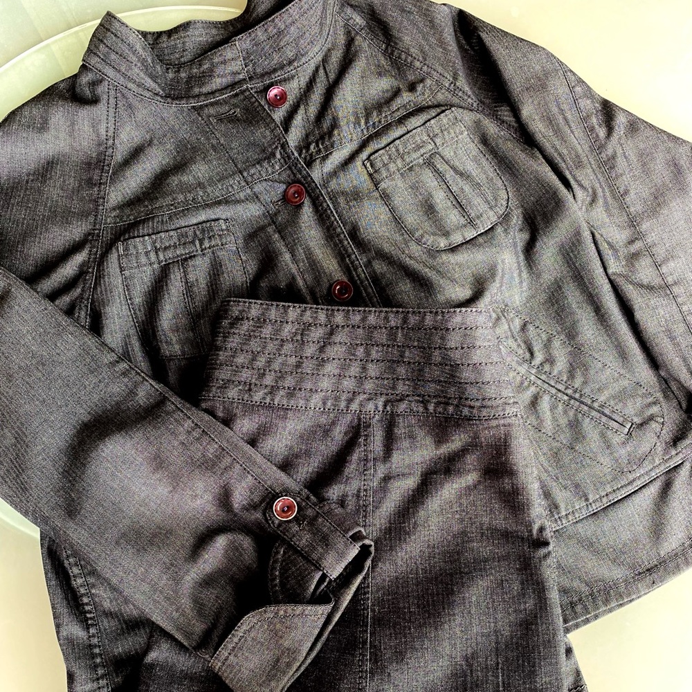 J. Jill jacket and skirt set. Size 14, unlined.